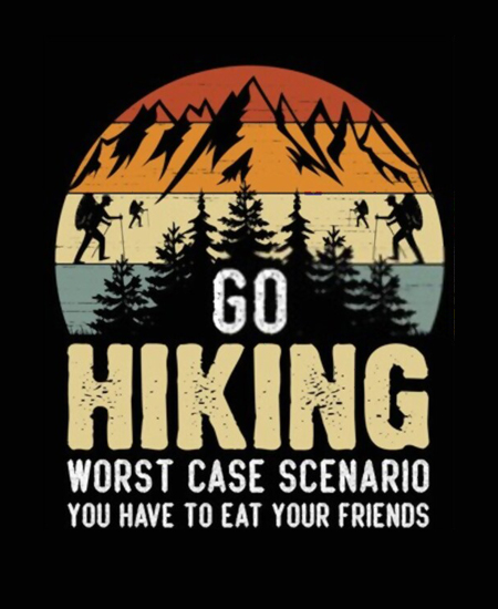 Single Print T-Shirt (HIKING)